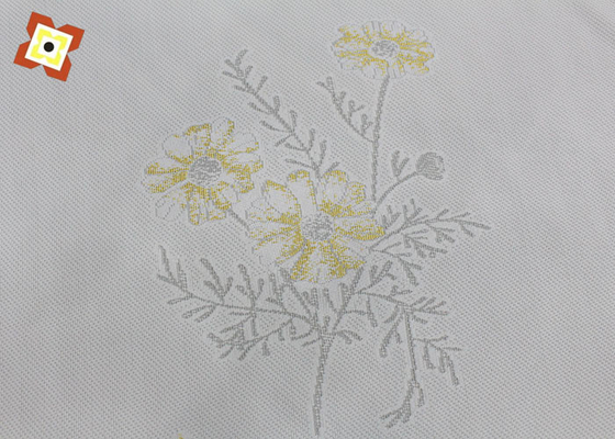 Anchura 300gsm de la tela los 2.3m de la materia textil que acolcha del colchón casero del poliéster