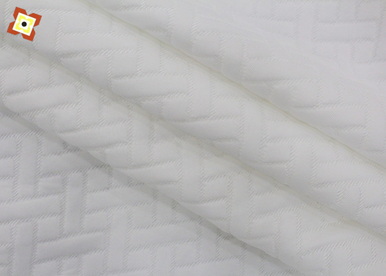 Tela que acolcha hecha punto 500gsm del colchón de la almohada del telar jacquar para el hotel casero de la materia textil
