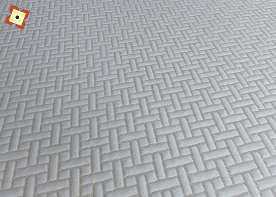 Tela que acolcha hecha punto 500gsm del colchón de la almohada del telar jacquar para el hotel casero de la materia textil