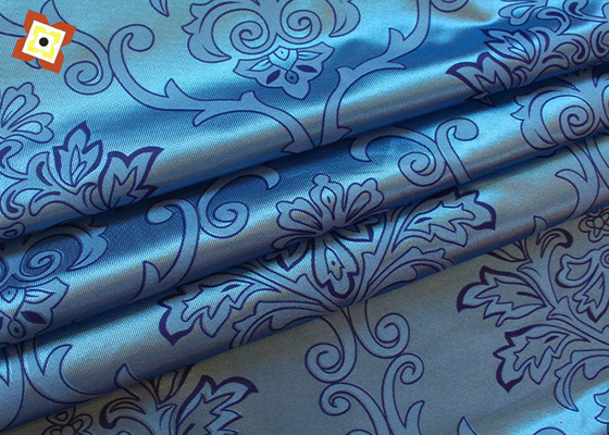 Ropa de cama Tela de satén Jacquard en relieve de seda para funda de colchón Tapicería Textiles para el hogar Tacto suave