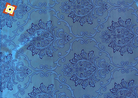 Ropa de cama Tela de satén Jacquard en relieve de seda para funda de colchón Tapicería Textiles para el hogar Tacto suave
