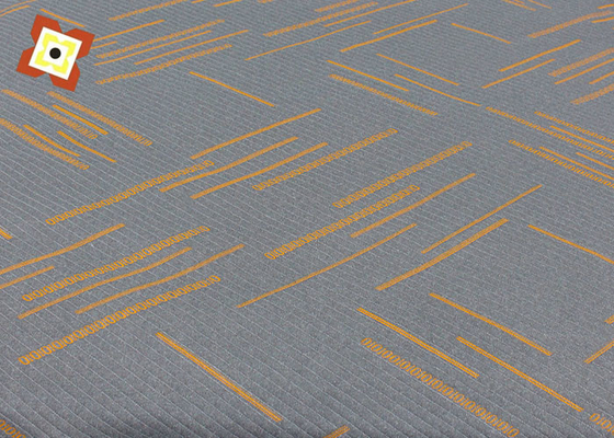 Guangzhou venta al por mayor de colchón de estiramiento colchón de colchoneta Tejido de alfombras Tejido Jacquard Capa de aire Modal Tejido de colchón gris