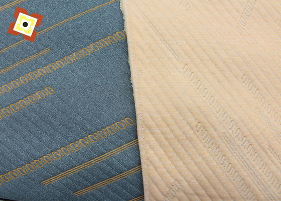 Guangzhou venta al por mayor de colchón de estiramiento colchón de colchoneta Tejido de alfombras Tejido Jacquard Capa de aire Modal Tejido de colchón gris