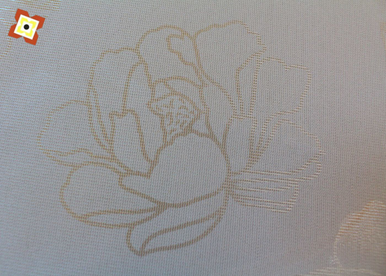 Fabrica mayorista 100 Poliéster colchón Tejido de colchón Tejido de tricot Tejido de colchón