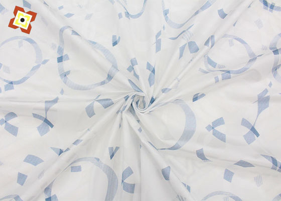 Fabricante de tejidos textiles al por mayor Venta de precio barato Tejido de punto de poliéster blanco con estampado Tejido para colchones