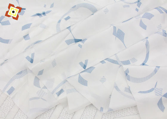 Fabricante de tejidos textiles al por mayor Venta de precio barato Tejido de punto de poliéster blanco con estampado Tejido para colchones