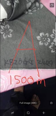 Tela 100% del colchón del telar jacquar del gris 240gsm del poliéster para los muebles caseros