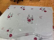 Tela que acolcha hecha punto humedad anti del colchón 100g/M2 con Tulip Pattern