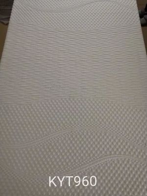 Rasgón de la tela del colchón del telar jacquar del poliéster 400gsm resistente