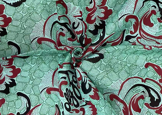 La microfibra del poliéster imprimió la tela para el colchón casero de la materia textil
