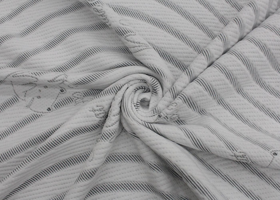 Fabricación de tejidos de poliéster de fibra de jacquard