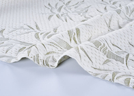 Tela teñida hilado de bambú doble del colchón de la almohada del látex del poliéster de la tela de la fibra del telar jacquar