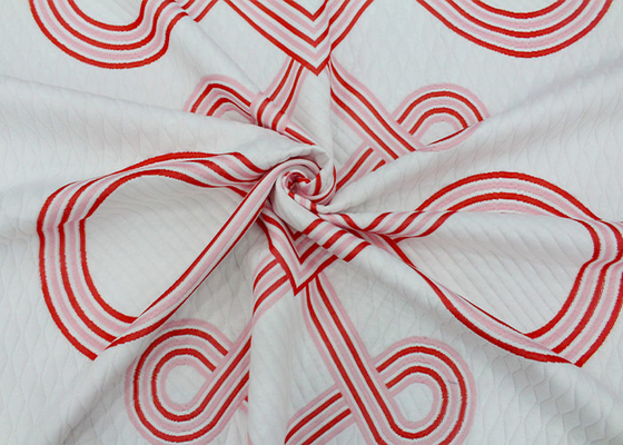 La materia textil casera hizo punto la tela respirable de la almohada del colchón de la almohada de la tela del telar jacquar modificada para requisitos particulares