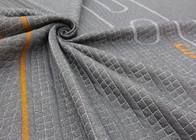 Nueva tela de alta calidad hecha punto del lecho de la tela del colchón del tejido de poliester del telar jacquar