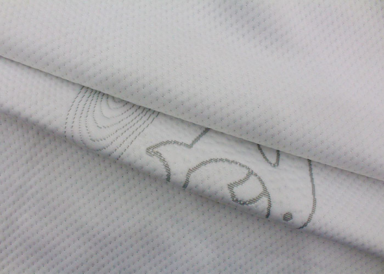 Tejidos de poliéster de fibra de punto de tejido de colchón de jacquard