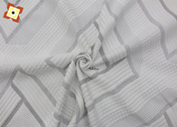 La cama de la almohada de la memoria de la tela del colchón del látex que acolchaba hizo punto la tela funcional del telar jacquar