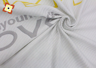 La memoria del colchón del látex soporta la capa hecha punto del aire de la tela del telar jacquar funcional