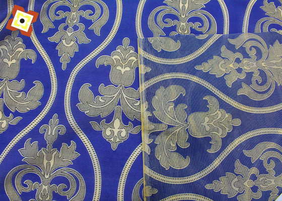 Tela que acolcha del colchón suave por la aduana de la materia textil de la impresión del poliéster de Spandex de la yarda